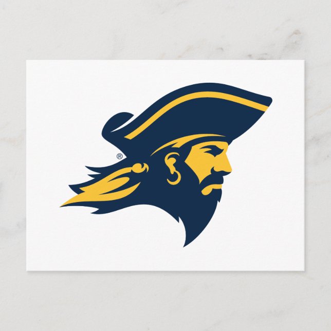 ETSU Buccaneer Logo Postcard (Front)