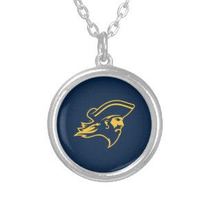 ETSU Buccaneer Logo Silver Plated Necklace