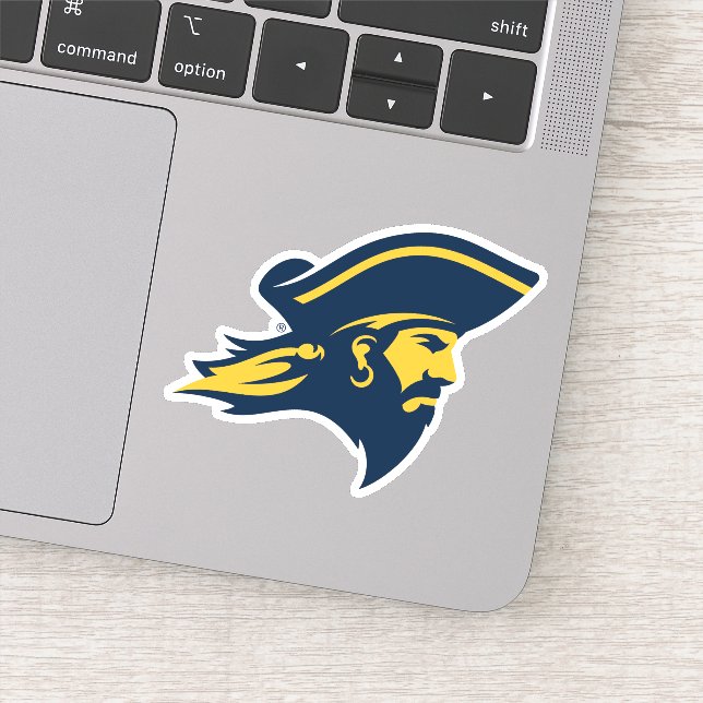 ETSU Buccaneer Logo Sticker (Detail)