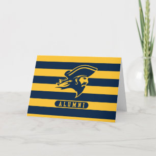ETSU Buccaneers Alumni Stripes Card