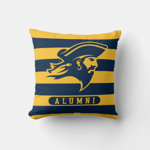 ETSU Buccaneers Alumni Stripes Throw Pillow