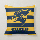 ETSU Buccaneers Alumni Stripes Throw Pillow<br><div class="desc">Check out these East Tennessee State University designs! Show off your Bucs pride with these new University products. These make the perfect gifts for the ETSU Academy student, alumni, family, friend or fan in your life. All of these Zazzle products are customizable with your name, class year, or club. Go...</div>