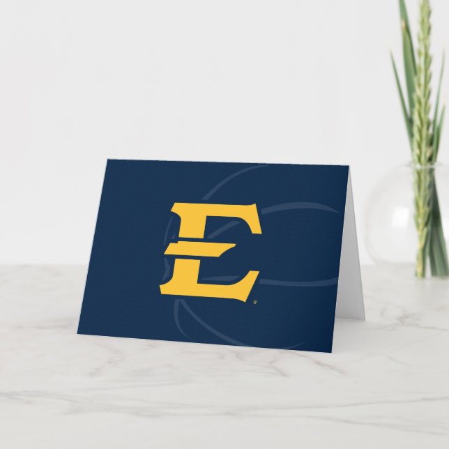 ETSU Buccaneers Basketball Card (Front)