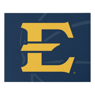ETSU Buccaneers Basketball Faux Canvas Print