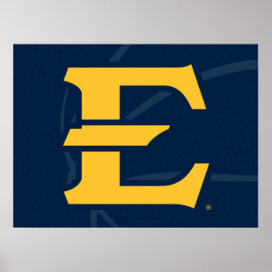 ETSU Buccaneers Basketball Poster