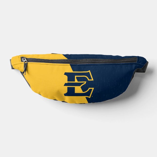 ETSU Buccaneers  Color Block Distressed Fanny Pack (Lay Down)