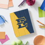 ETSU Buccaneers  Color Block Distressed iPad Smart Cover<br><div class="desc">Check out these East Tennessee State University designs! Show off your Bucs pride with these new University products. These make the perfect gifts for the ETSU Academy student, alumni, family, friend or fan in your life. All of these Zazzle products are customizable with your name, class year, or club. Go...</div>