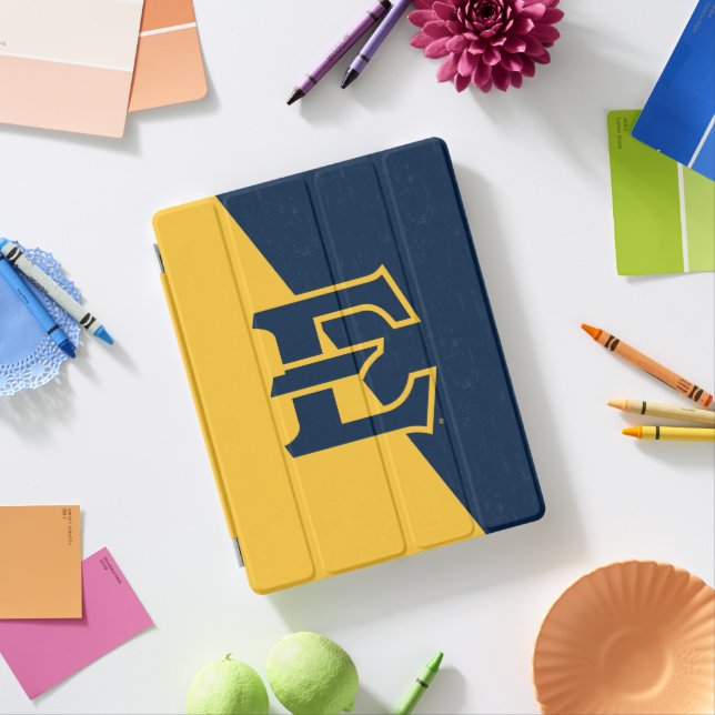 ETSU Buccaneers  Color Block Distressed iPad Smart Cover (In Situ)