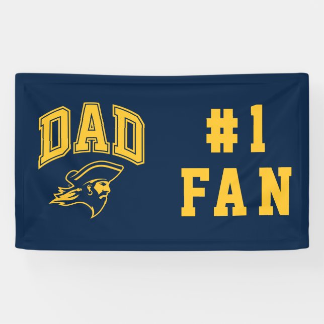 ETSU Buccaneers Dad Banner (Horizontal)