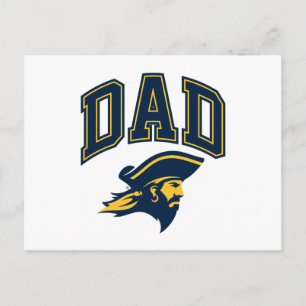 ETSU Buccaneers Dad Postcard