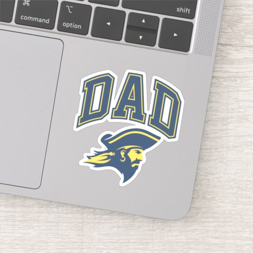 ETSU Buccaneers Dad Sticker