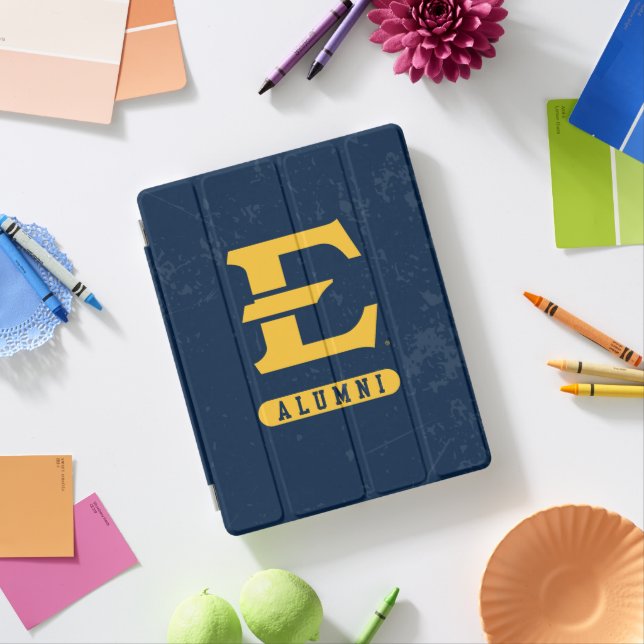 ETSU Buccaneers Distressed iPad Smart Cover (In Situ)
