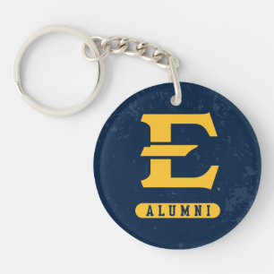 ETSU Buccaneers Distressed Keychain