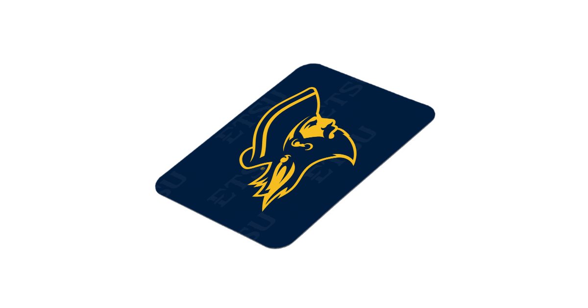 ETSU Buccaneers Logo Watermark Magnet | Zazzle