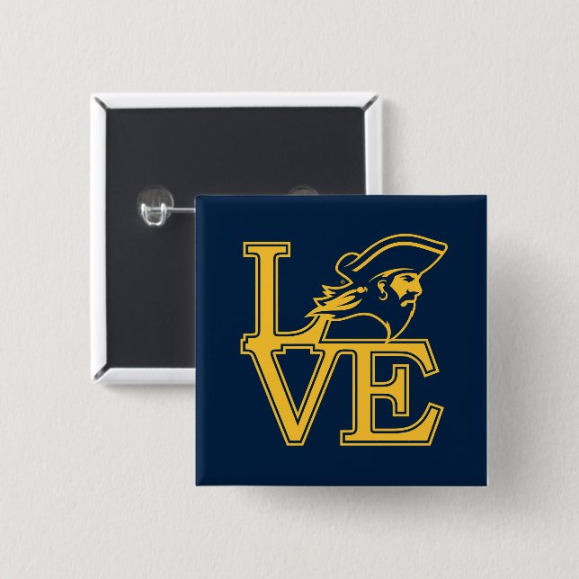 ETSU Buccaneers Love Button (Front & Back)