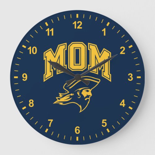 ETSU Buccaneers Mom Large Clock