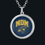 ETSU Buccaneers Mom Silver Plated Necklace<br><div class="desc">Check out these East Tennessee State University designs! Show off your Bucs pride with these new University products. These make the perfect gifts for the ETSU Academy student, alumni, family, friend or fan in your life. All of these Zazzle products are customizable with your name, class year, or club. Go...</div>