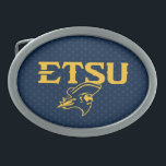 ETSU Buccaneers Polka Dot Pattern Belt Buckle<br><div class="desc">Check out these East Tennessee State University designs! Show off your Bucs pride with these new University products. These make the perfect gifts for the ETSU Academy student, alumni, family, friend or fan in your life. All of these Zazzle products are customizable with your name, class year, or club. Go...</div>