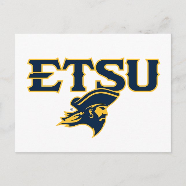 ETSU Buccaneers Postcard (Front)