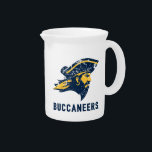 ETSU Buccaneers Vintage Beverage Pitcher<br><div class="desc">Check out these East Tennessee State University designs! Show off your Bucs pride with these new University products. These make the perfect gifts for the ETSU Academy student, alumni, family, friend or fan in your life. All of these Zazzle products are customizable with your name, class year, or club. Go...</div>