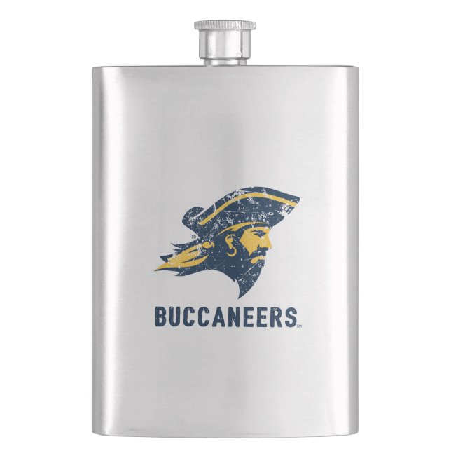 ETSU Buccaneers Vintage Flask (Front)