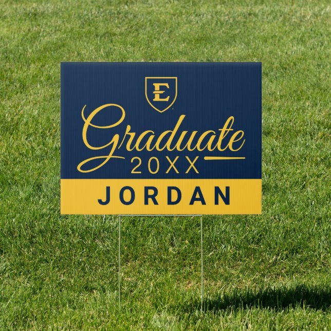 ETSU Graduate Sign (Insitu)