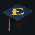 ETSU Primary Mark Graduation Cap Topper<br><div class="desc">Check out these East Tennessee State University designs! Show off your Bucs pride with these new University products. These make the perfect gifts for the ETSU Academy student, alumni, family, friend or fan in your life. All of these Zazzle products are customizable with your name, class year, or club. Go...</div>