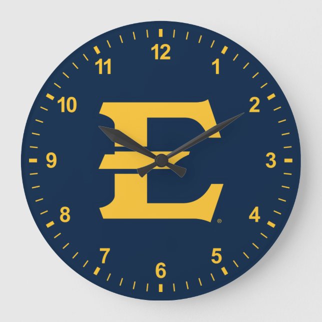 ETSU Primary Mark Large Clock (Front)