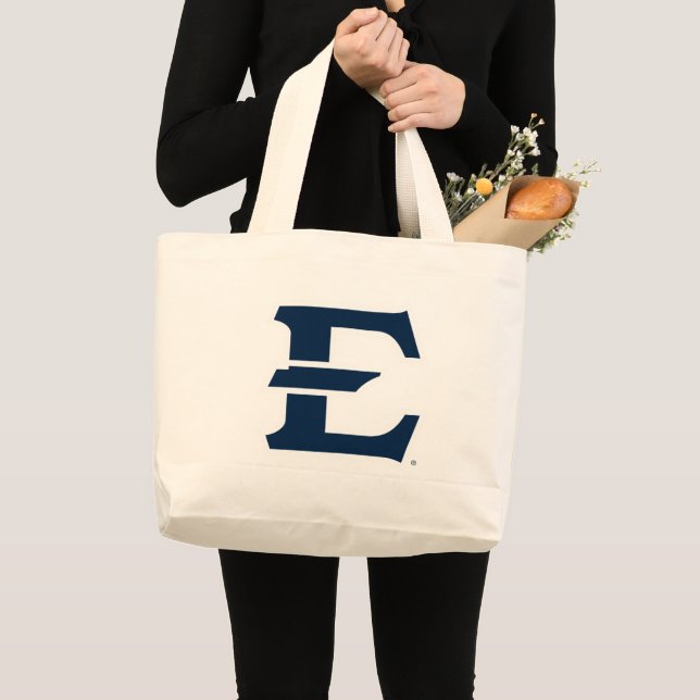 ETSU Primary Mark Large Tote Bag (Front (Product))