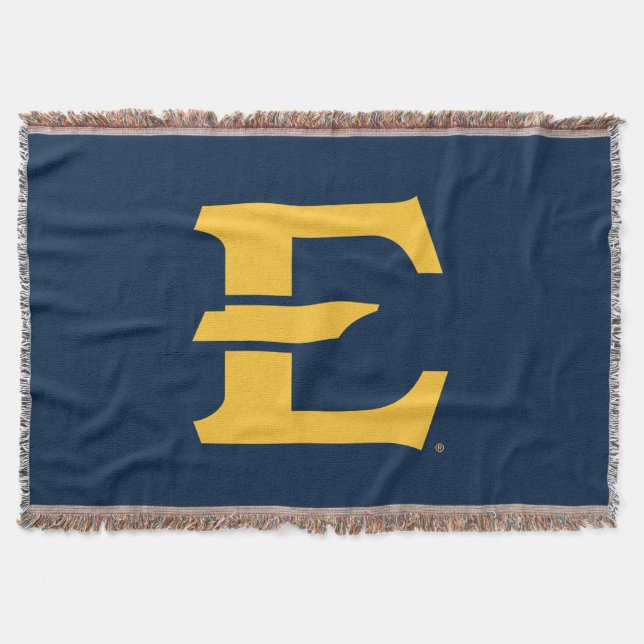 ETSU Primary Mark Throw Blanket (Front)
