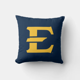ETSU Primary Mark Throw Pillow