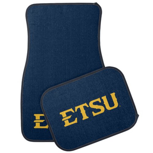 ETSU Wordmark Car Floor Mat