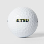 Etsu Wordmark Golf Balls at Zazzle