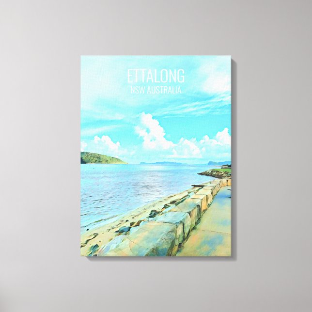 Ettalong Central Coast NSW Australia Canvas Print (Front)
