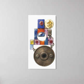 Etude 14: Chronograph. The Keeper of Time. Canvas Print
