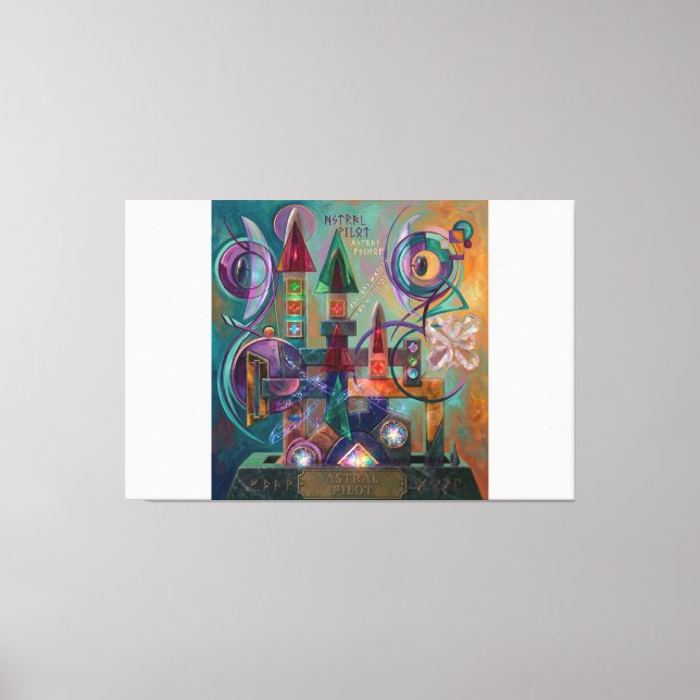 Etude №16 Astral Pilot ver.2 Canvas Print (Front)