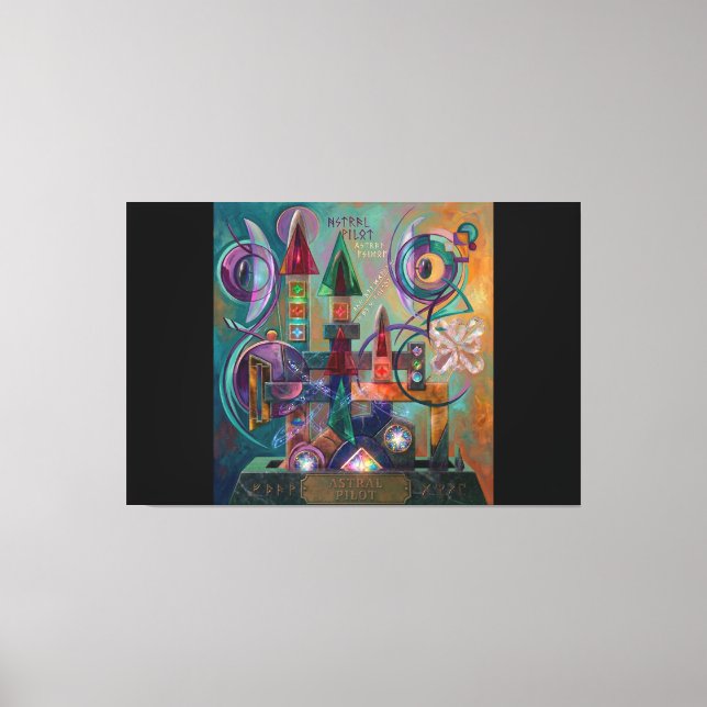 Etude №16 Astral Pilot ver.2 Canvas Print (Front)