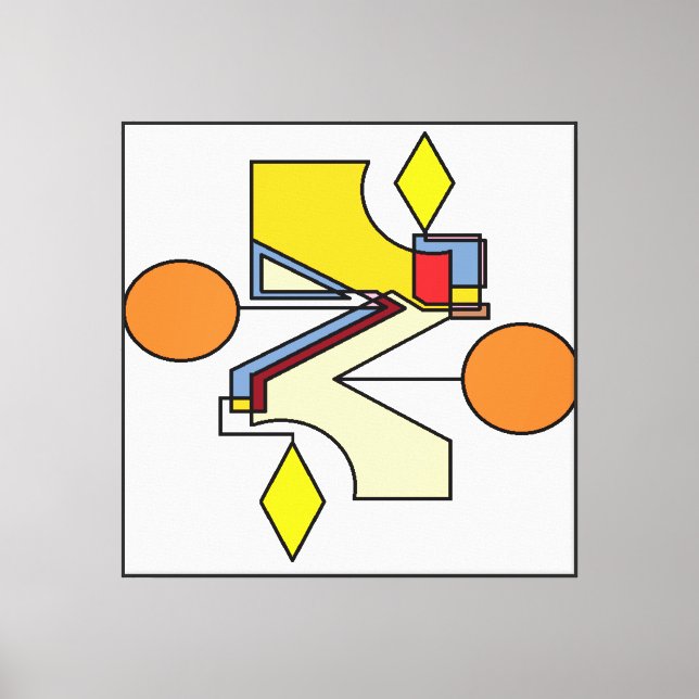 "Etude 8. Lighthouse" Canvas Print (Front)