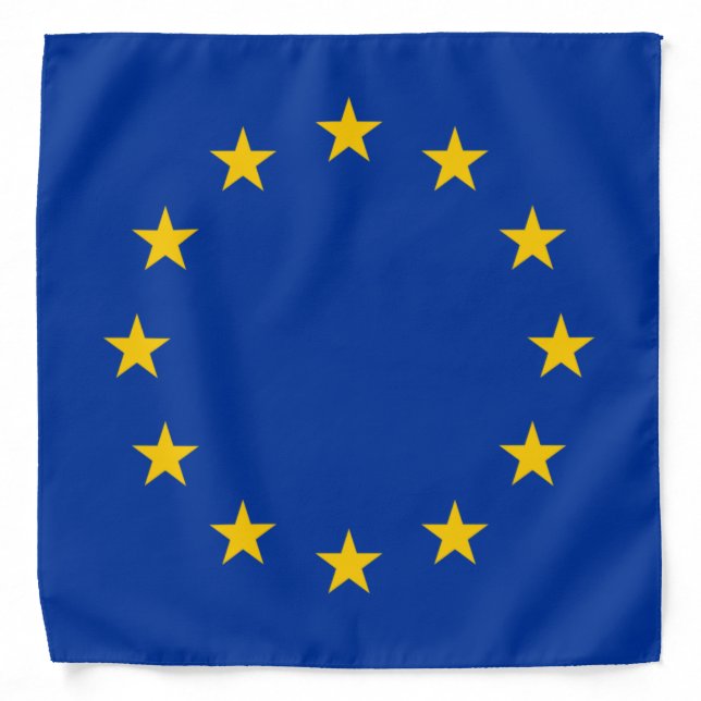 EU European Union flag Bandana (Front)