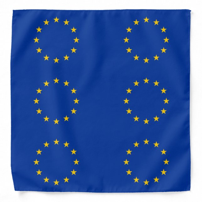 EU European Union flag Bandana (Front)