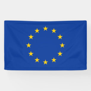 EU - European Union Flag Banner