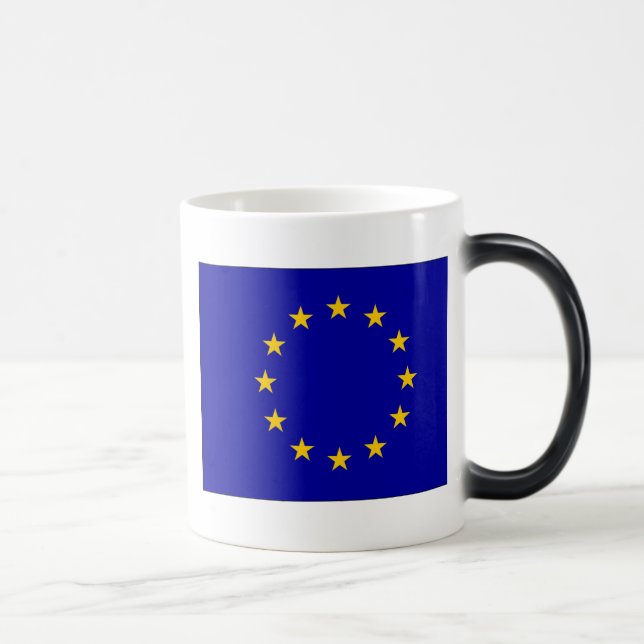 EU European Union flag Color Morph Mug (Right)