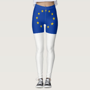 EU European Union flag Leggings