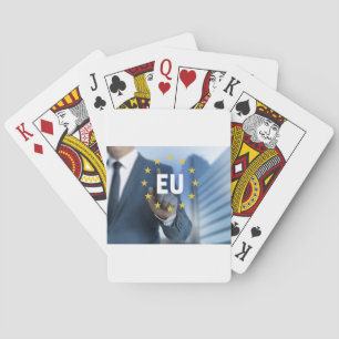 EU European Union touchscreen concept Poker Cards