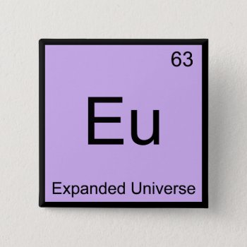 Eu - Expanded Universe Chemistry Element Symbol T Button by itselemental at Zazzle