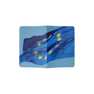 EU flag Passport Holder