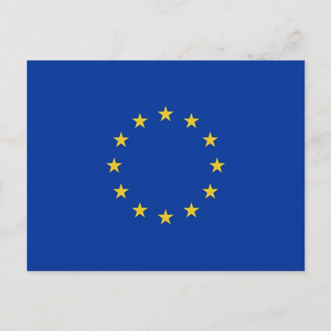EU Flag Postcard (Front)
