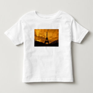EU, France, Paris.  Eiffel Tower. Toddler T-shirt