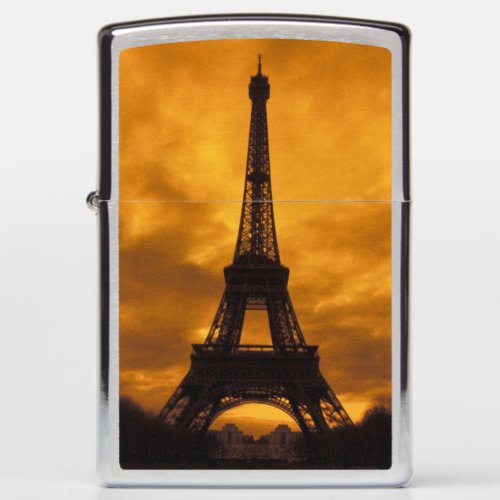 EU France Paris  Eiffel Tower Zippo Lighter