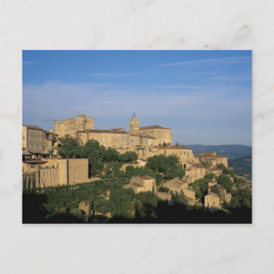 EU, France, Provence, Vaucluse, Gordes, Postcard